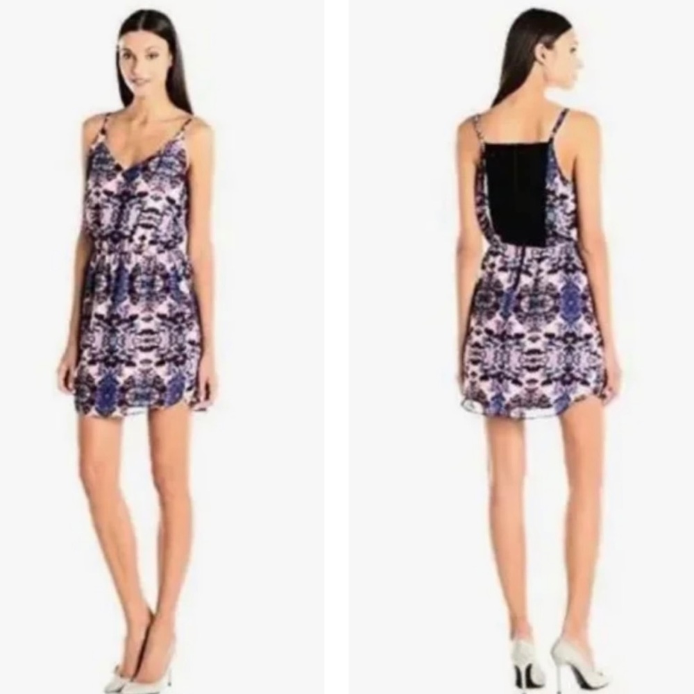Sam Edelman Belinda Sleeveless Tank Dress with Lace Back Size Large Boho Y2K
